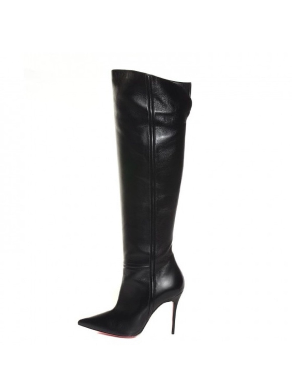 Christian Louboutin black over the knee